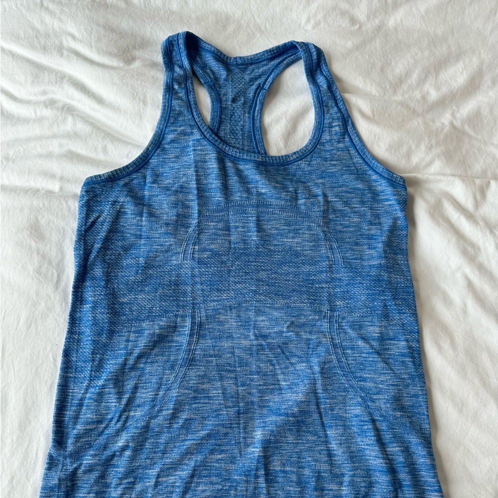 Lululemon Swiftly Tech Racerback - size 8 - blue